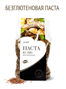 ОБРАЗ ЖИЗНИ АЛТАЯ Паста fusilli из льна 250г