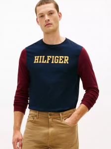 Long-Sleeve Colorblock Hilfiger T-Shirt