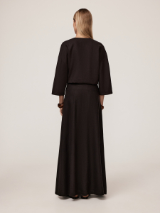 Длинная юбка изо льна