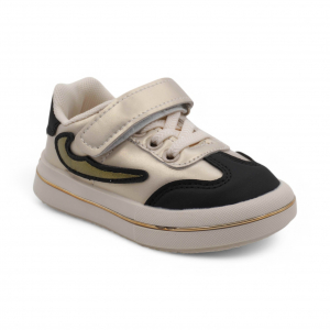 Кроссовки В15-2 бежево черные