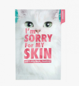 Успокаивающая маска для лица c центеллой I'm Sorry For My Skin , 33 мл
