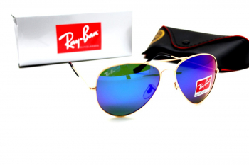 Солнце RAY BAN 3026 золото сиреневый
