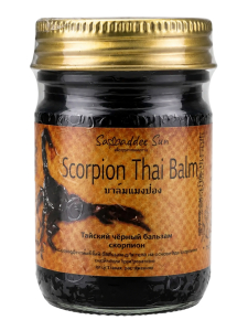 Sawaddee Sun Бальзам тайский черный cкорпион / Scorpion Thai Balm, 50 г