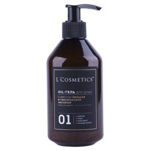 Oil-гель для душа 01 с маслом миндаля и гиалуроновой кислотой 250 мл