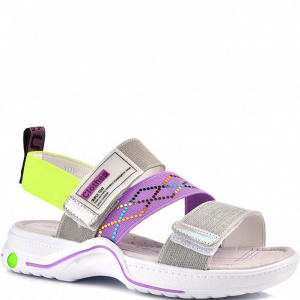 T-10535-E сер Сандалии для девочек (29-34)/8