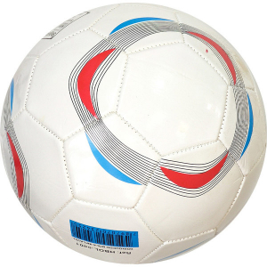 E29369-9 Мяч футбольный №5, PVC 1.8, машинная сшивка