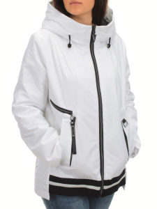 H9270 WHITE Куртка демисезонная женская (100 гр. синтепон)