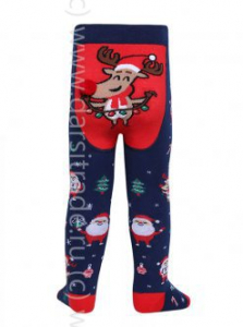 Колготки детские 19С-98/1СП 553 Новогодние Conte Kids [6шт] Дроп х/б