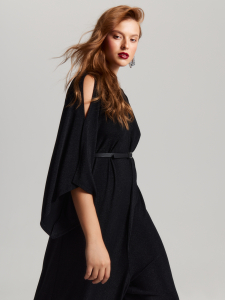 Комбинезон из сияющего трикотажа