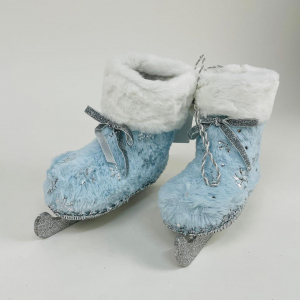 Новогодний декор - Ледовые коньки 21 см