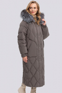 Пальто натуральный мех