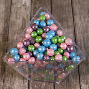 Драже рисовое в глазури Жемчуг микс 6 мм, 1 кг