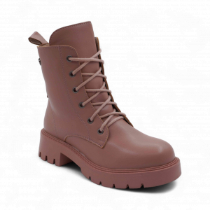 Ботинки на меху 14-10F розовые