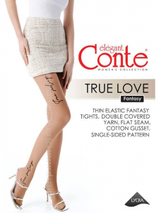 Колготки женские Fantasy True Love Conte Дроп
