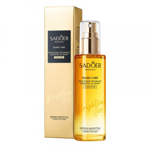 Спрей для волос разглаживающий с комплексом масел Sadoer Fragrance, 75 мл.
