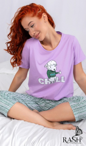 Пижама Chill сиреневая