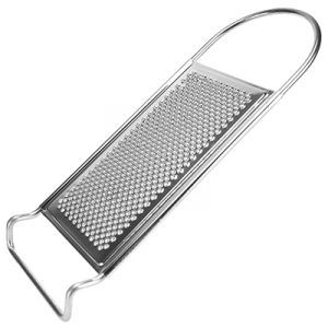 Терка односторонняя мелкая из нержавеющей стали 30х11см 