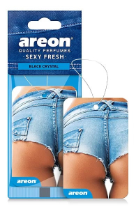 Ароматизатор AREON SEX DRIVE (Black Crystal\Черный Кристалл)