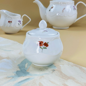 109-213 Сахарница 310мл КРОКУС в под.уп.(х24)Фарфор