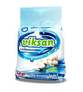 Порошок стиральный VIKSAN Active Universal Automat 2,4кг Аквасан