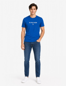 WORDMARK BACK YOKE SHOULDER PRINT T-SHIRT