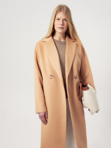 Пальто женское двубортное с мембраной