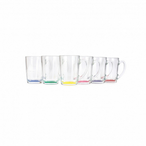 Кружка С ДОБРЫМ УТРОМ РЭЙНБОУ 320мл микс цветов