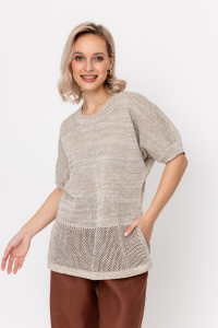 Джемпер из льна 4-315