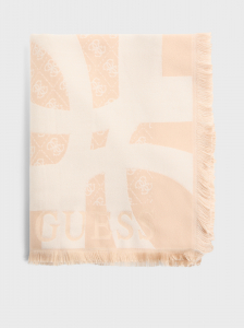 Женский платок 135х135 см GUESS JACQUARD KEFIAH