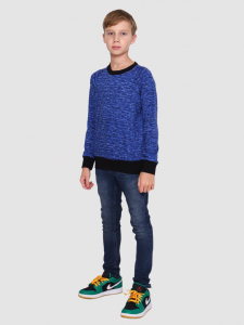 Лайт - лонгслив синий