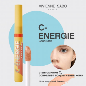 Vivienne Sabo Консилер маскирующий "С-energie" 03 натуральный бежевый