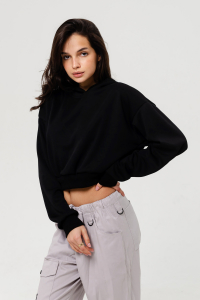 Свитшот 1 оверсайз короткий