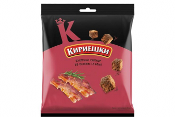«Кириешки», сухарики со вкусом бекона, 200 г