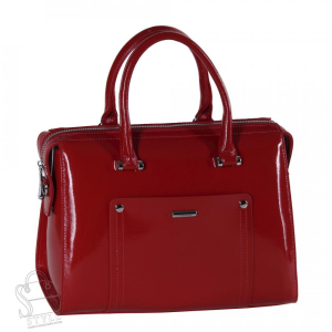 Сумка женская кожаная 9221-1 red Velina Fabbiano-Safenta в Новосибирске