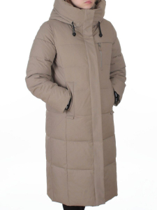 8321 LT. OLIVE Пальто зимнее женское (200 гр. холлофайбер)