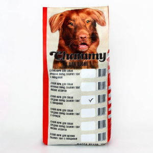 Сухой корм Chammy для собак средних пород, с говядиной, 18 кг