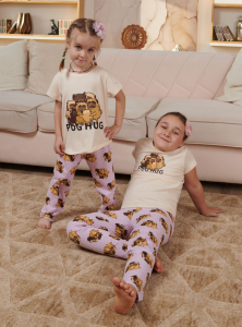 Пижама для девочек Indefini (Арт.951000-2146GTD)