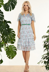 Платье Bazalini 3618 голубой