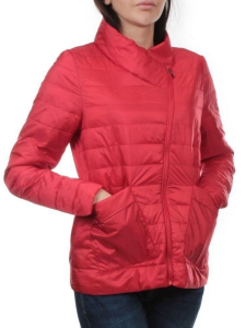 K-634 RED Куртка демисезонная стеганая женская (70 гр. холлофайбер)