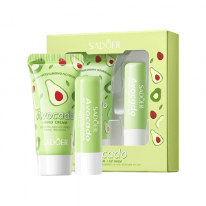 Набор Крем для рук + бальзам для губ SADOER