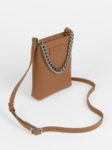 Женская кожаная сумка Richet 3258LN 818 Рыжий