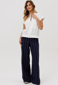 Брюки Gizart 35204 синий полоска