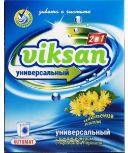 СМС порошкообразный автомат VIKSAN с конд.2в1 Цветение липы 400г /Аквасан 22/ОПТ