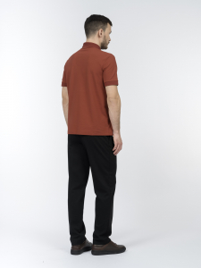 Поло из хлопкового трикотажа