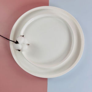 181-217 Круглая тарелка 27х3см BIANCO в под.уп.(х12)Фарфор