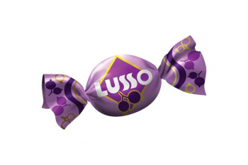 Конфета Lusso со вкусом чёрной смородины (упаковка 0,5 кг)