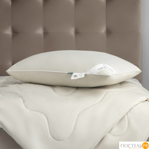 PRIME PRIVE CAMEL беж Подушка 50х70,1пр.,хл.BIODYNAMIC COTTON/вербл.шерсть, 1000 г/м2