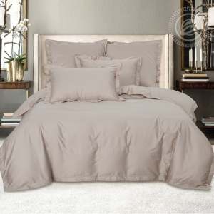 Постельное белье Кремовый (мако-сатин)