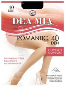 Колготки женские Dea Mia Romantic 40 5-6 Conte Дроп