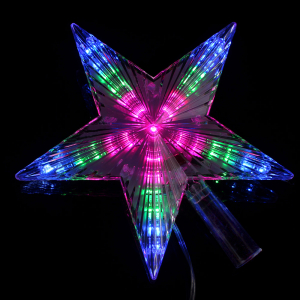 Макушка светодиодная большая цветная